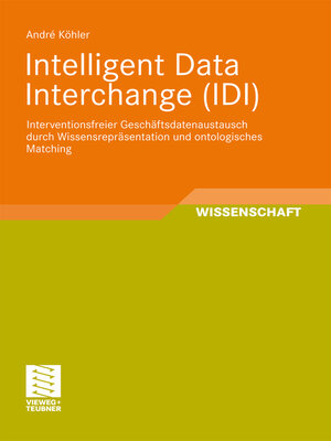 cover image of Intelligent Data Interchange (IDI)